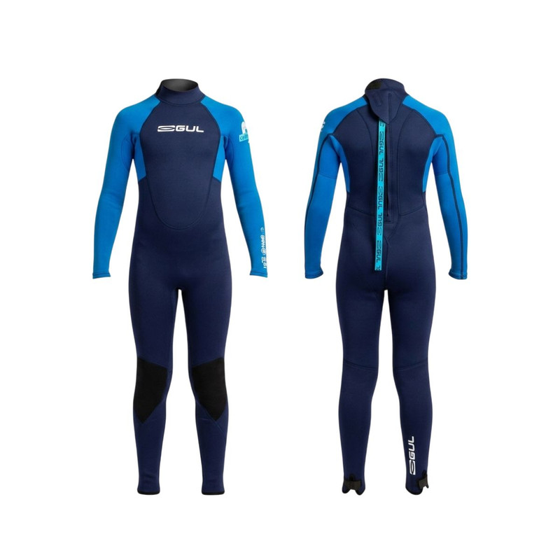 Traje Gul Junior G-Force Natur Back Zip 3/2mm