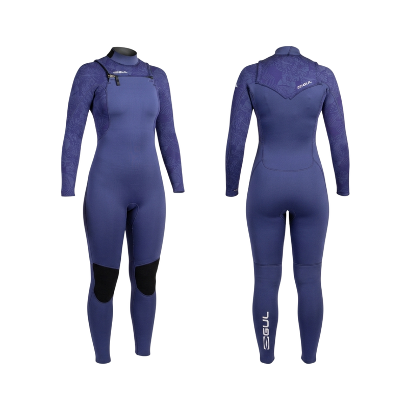 Traje Gul Womens Echo Natur Front Zip 3/2mm
